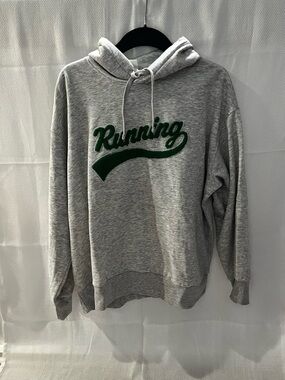 H&M Graphic Hooded Sweatshirt